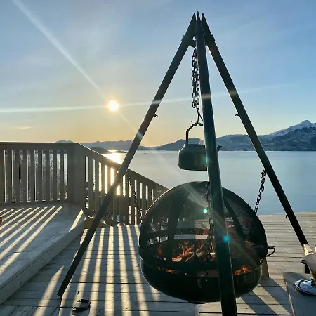 With Sea View Chalet Moen i Målselv